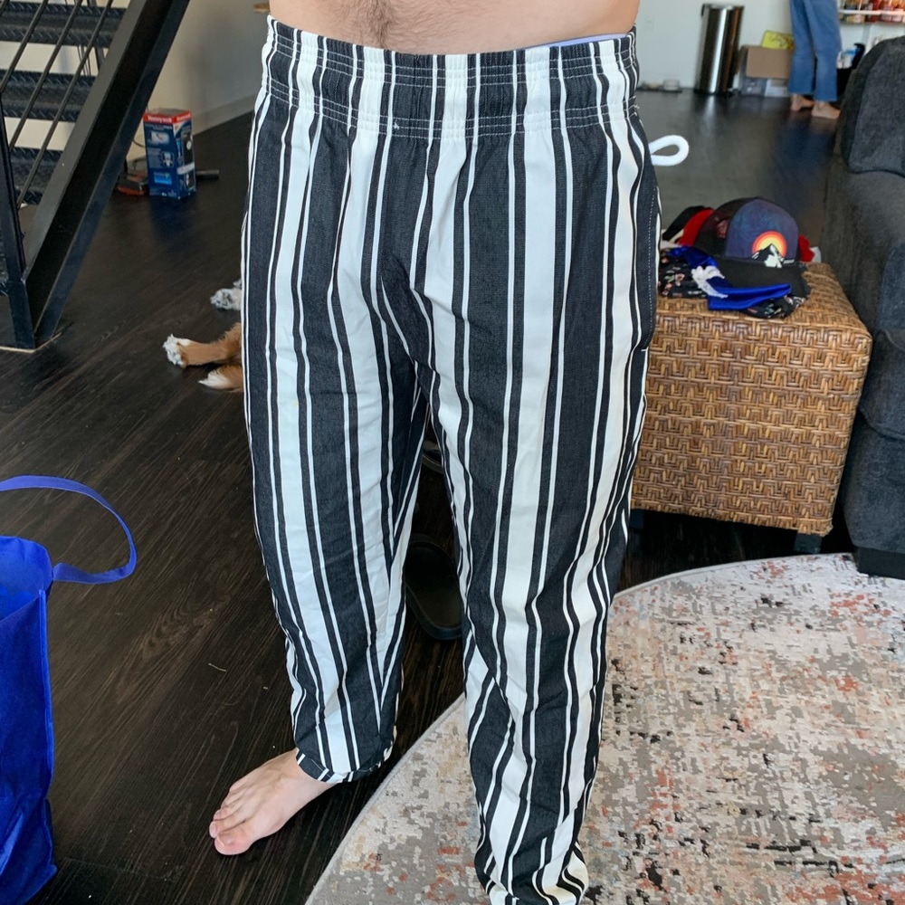 Striped Mens Pants